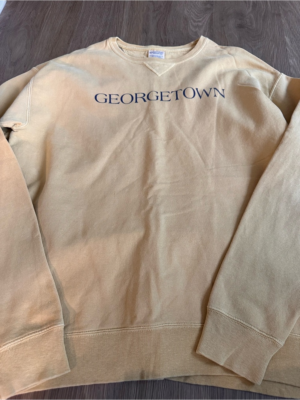 Comfort Colors Georgetown Crewneck Sweatshirt - Tan